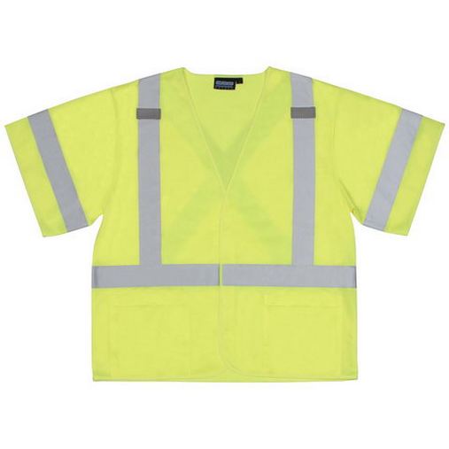 Custom Logo ERB's Class 3 X Back Reflective Safety Vest - S549